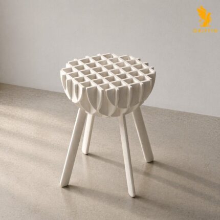 waffle side table