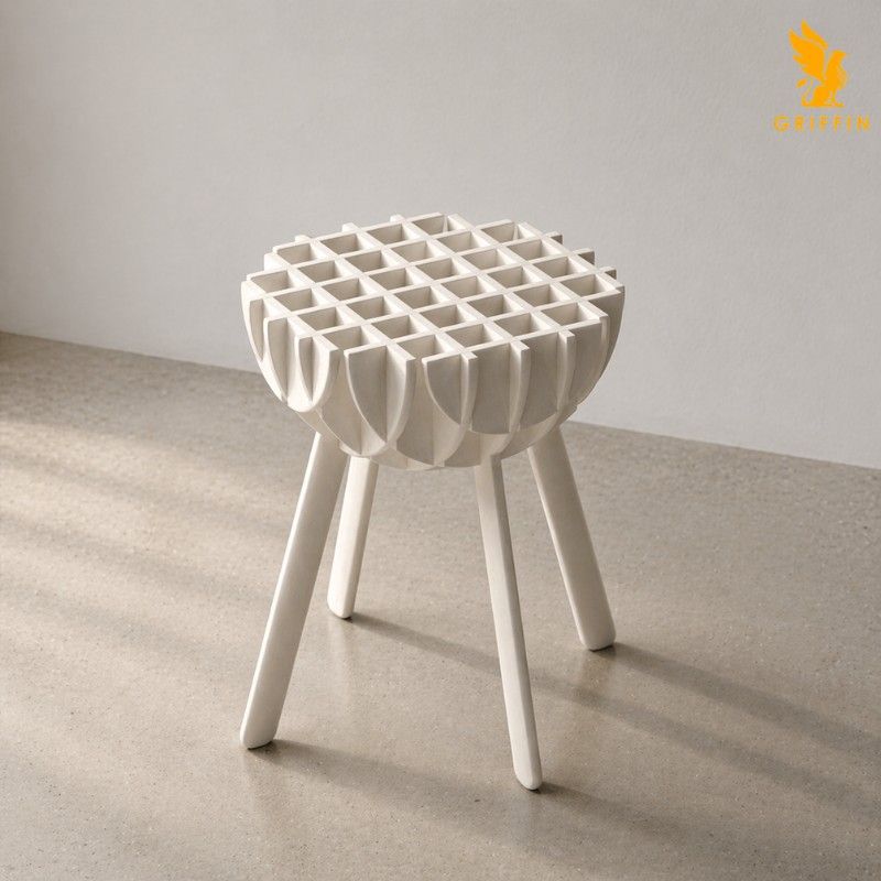 waffle side table