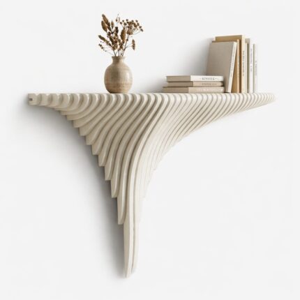 dewdrop wall shelf duco finish