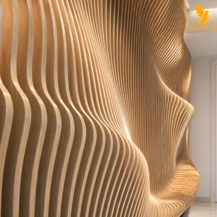parametric wave wall