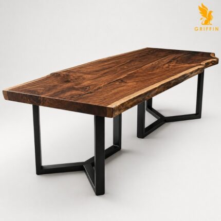 solid wood table